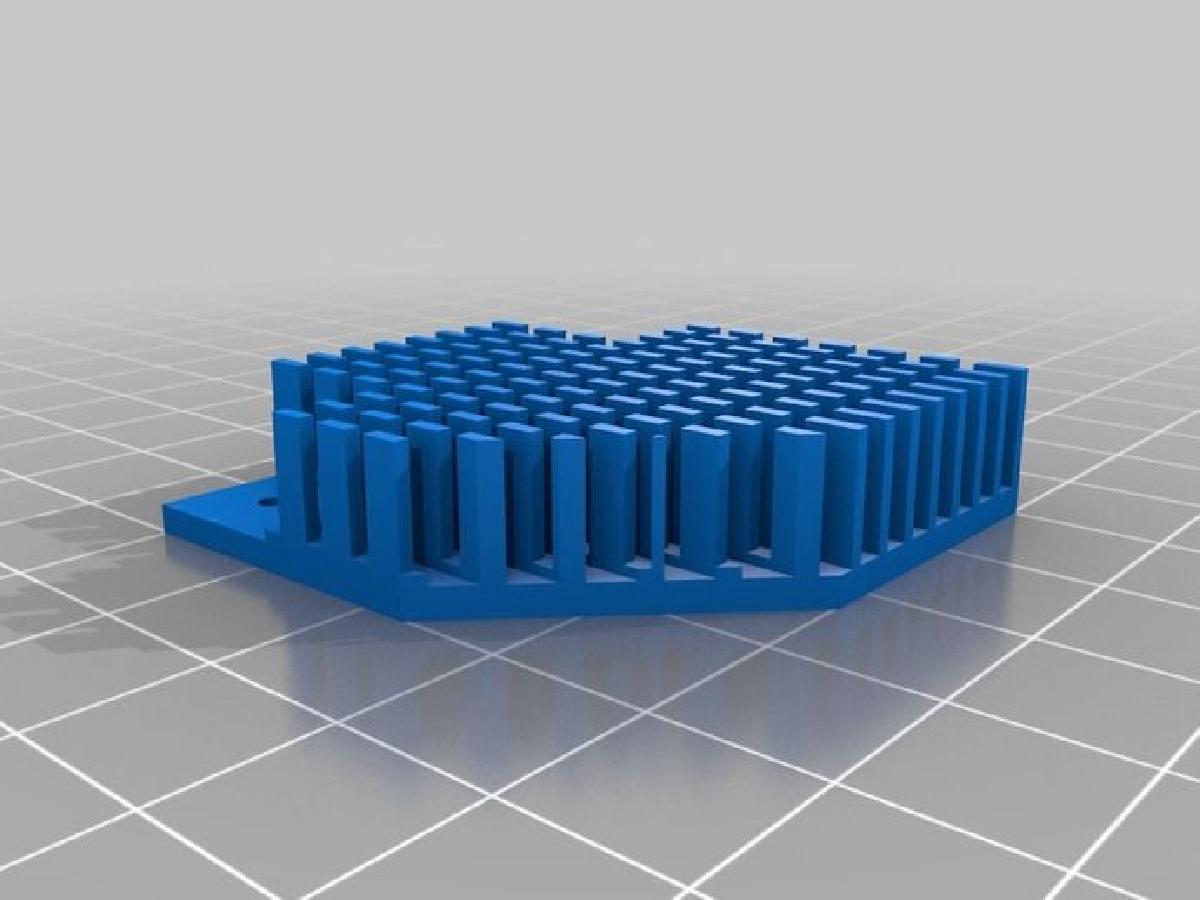 Dissipador de calor para o motor do eixo X frequentemente negligenciado   Replicator 2X