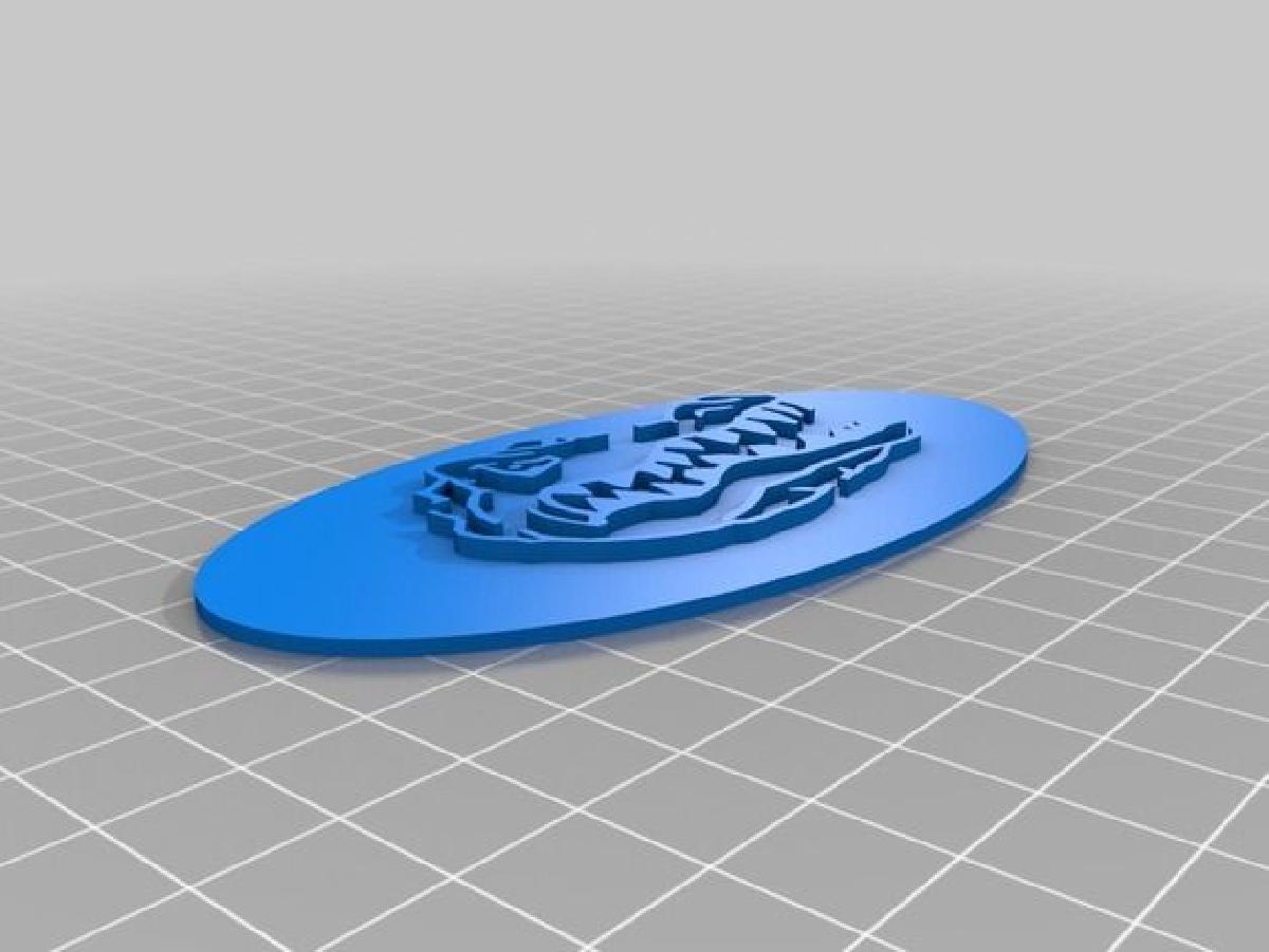 tampa e inserto oval do logo dos Florida Gators