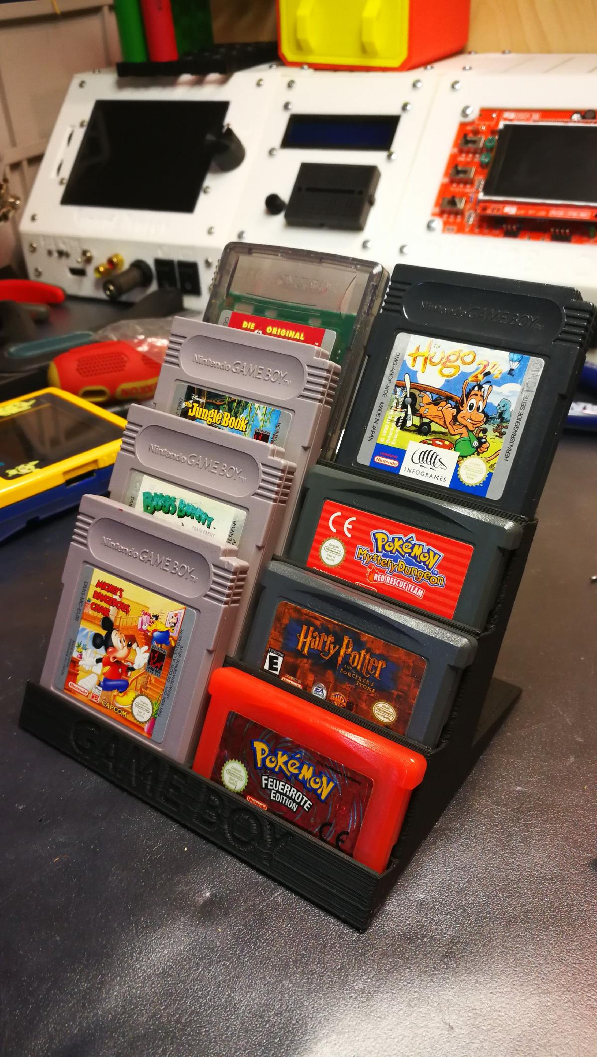 Suporte para cartuchos de Gameboy 8x / 12x