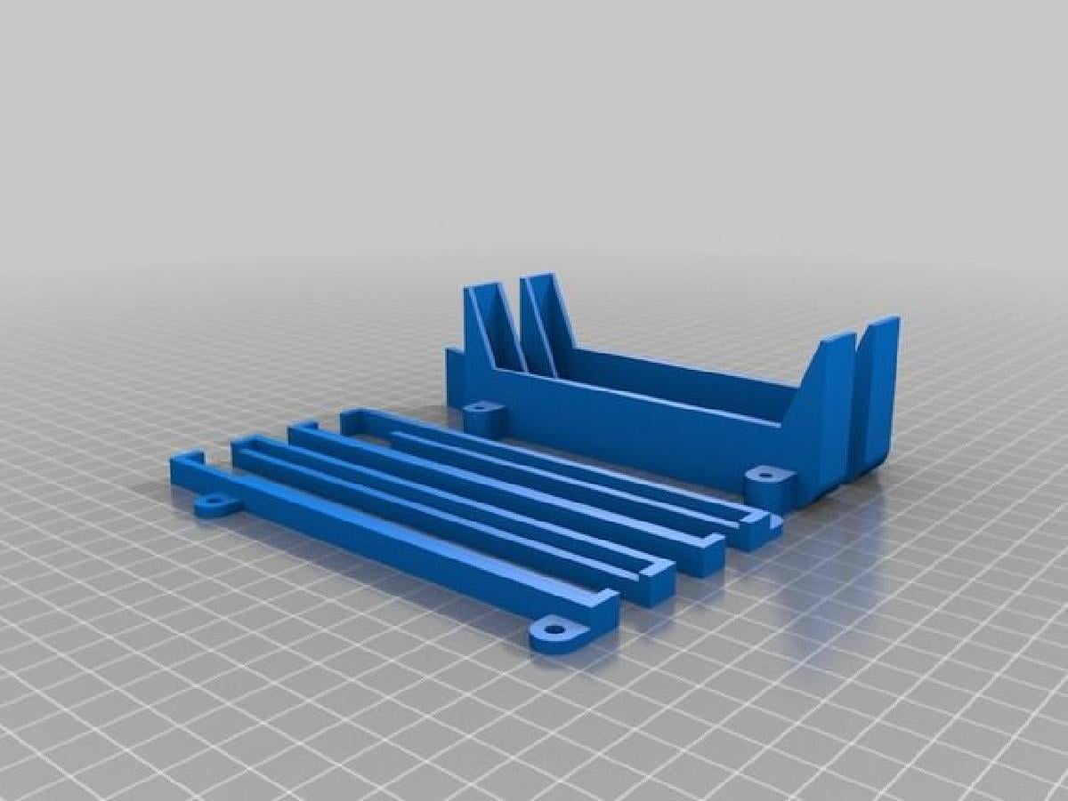 Suporte para tablet deslizante sob o gabinete