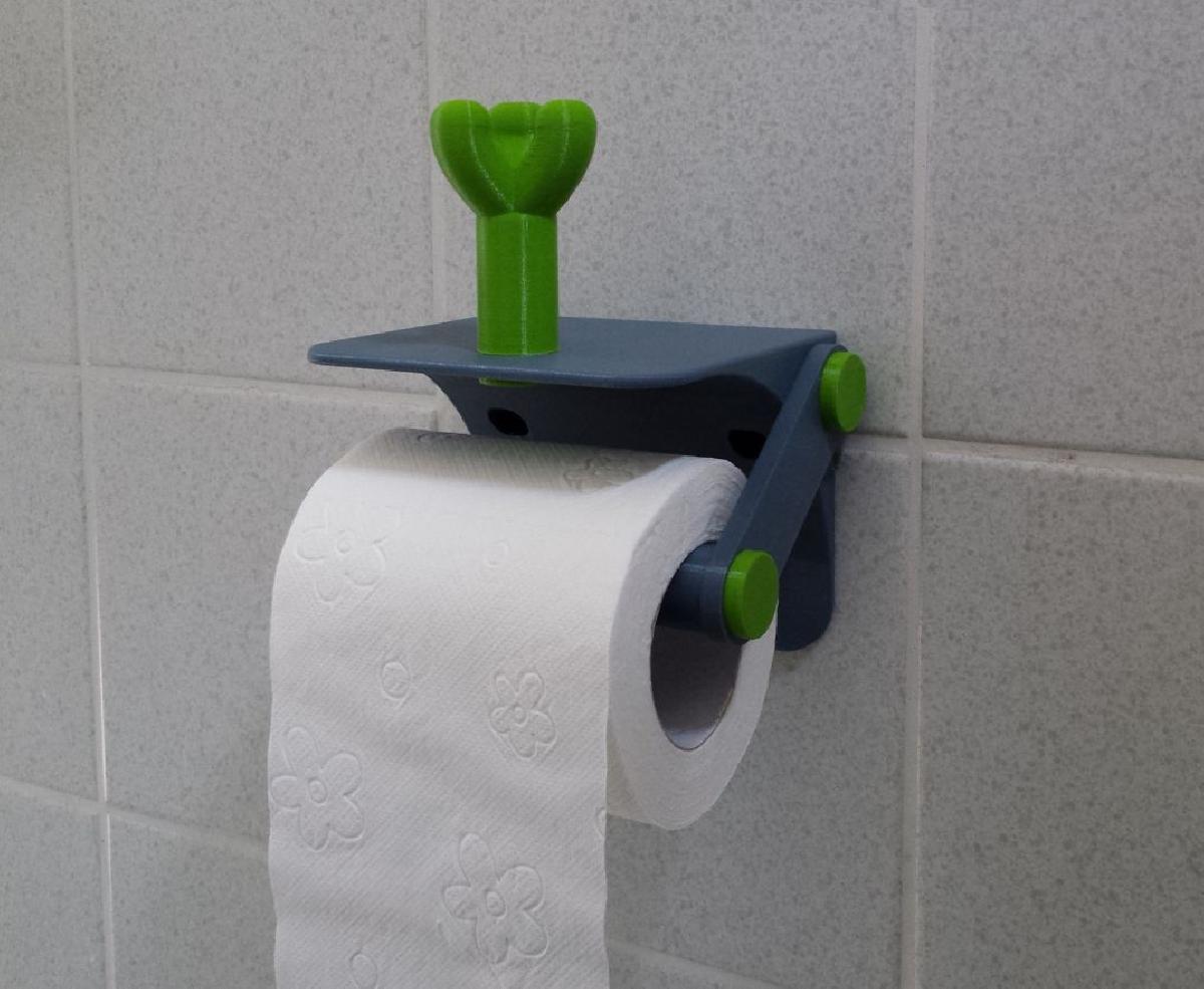 Suporte para papel higienico