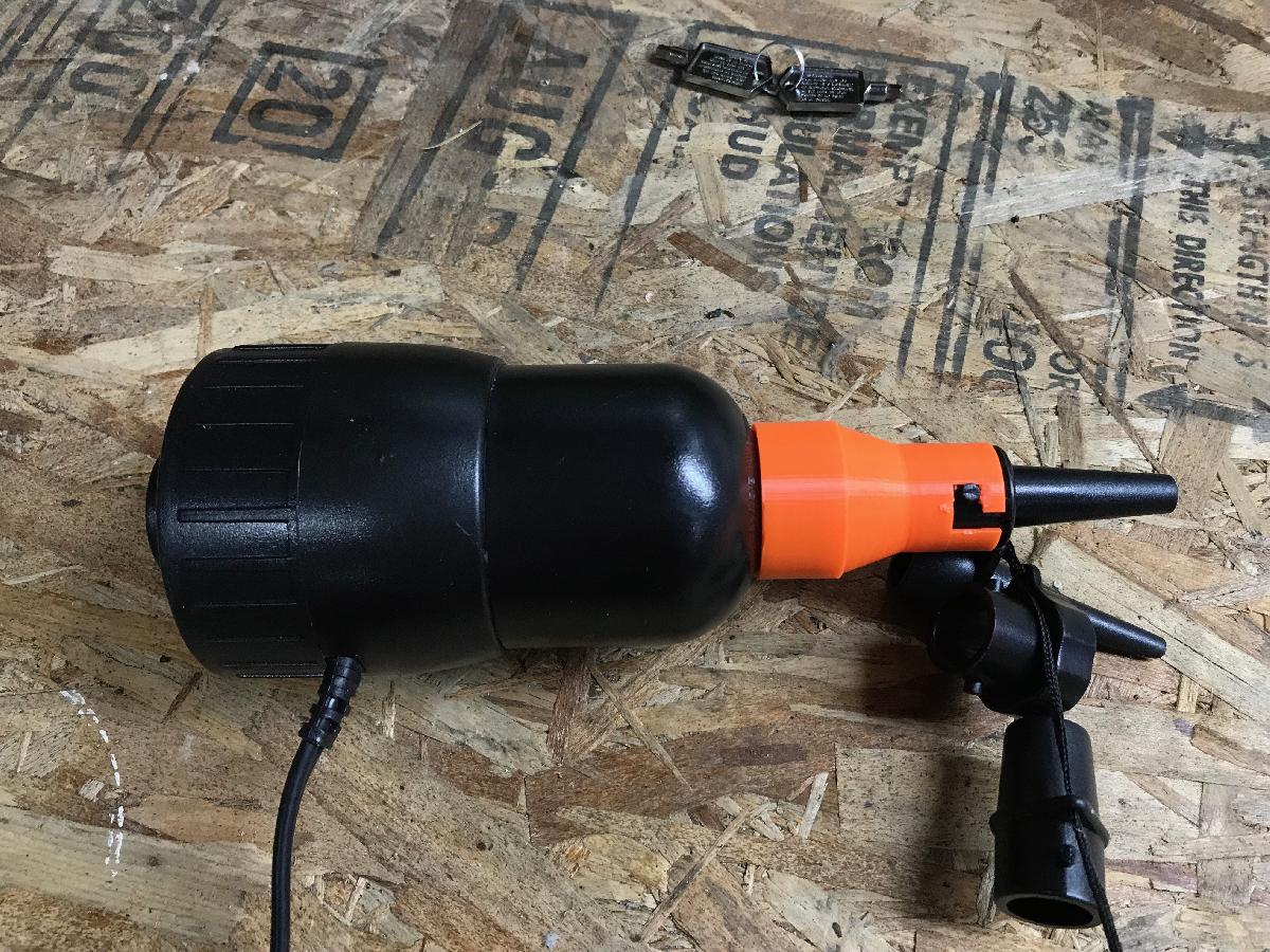 Acoplamento da bomba de colchao inflavel para brinquedo inflavel