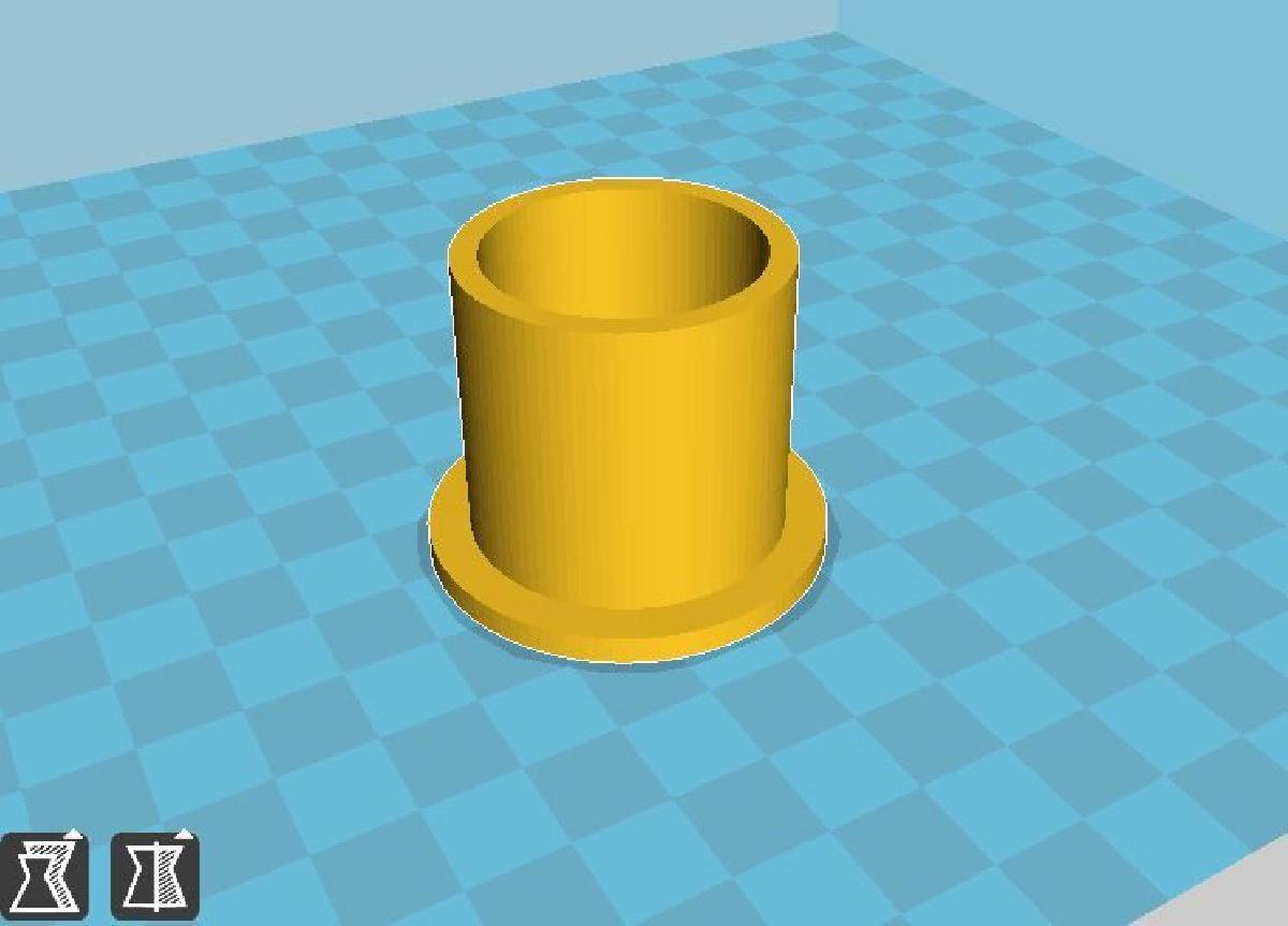 Wood splitter plastic guide Croosfer