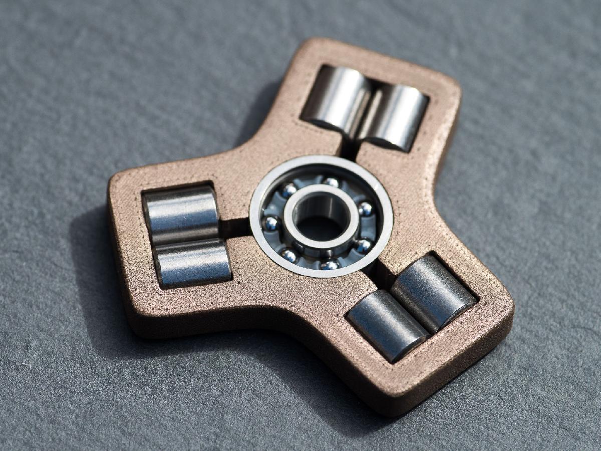 Spinner de Fidget de Bronze de Tungstenio