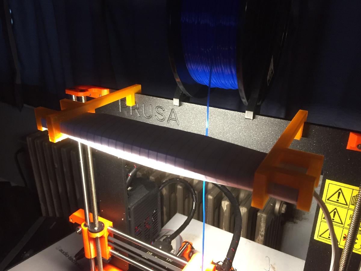 Clipe de fita de luz LED de 10 da Walmart GE para impressora Prusa i3 Mk2