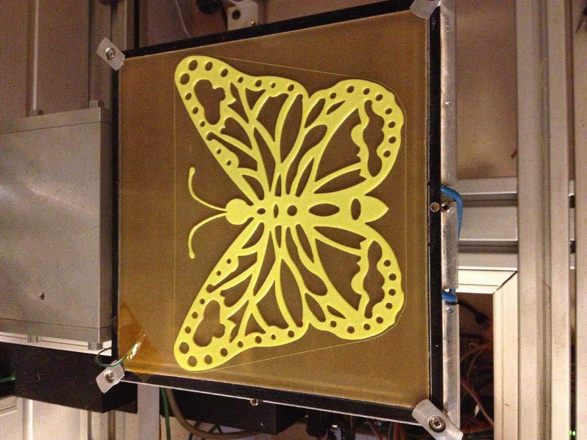 Decoracao de borboleta