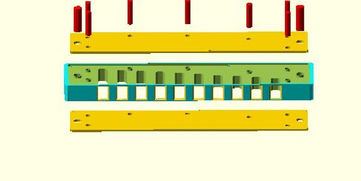 Pente de harmonica