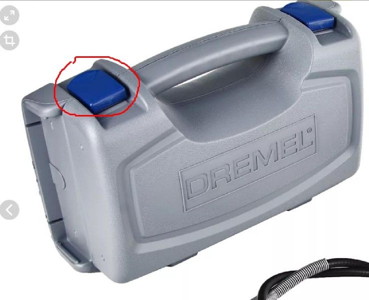 Substituicao do clipe da caixa Dremel