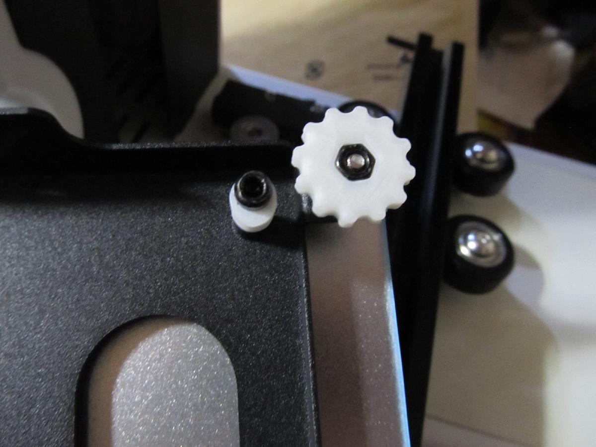 Roda de nivel de cama para GEEETECH E180