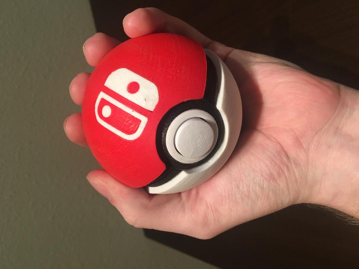 Estojo para Cartucho de Jogo da Nintendo Switch   Pokebola Funcional