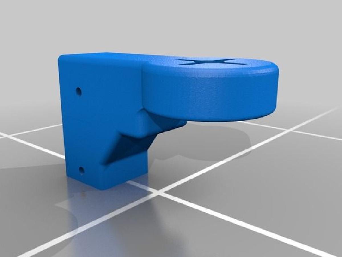 Suporte e pecas do motor de quadcopter para vareta quadrada de 1/2 x 1/2 da Home Depot ou Lowes.