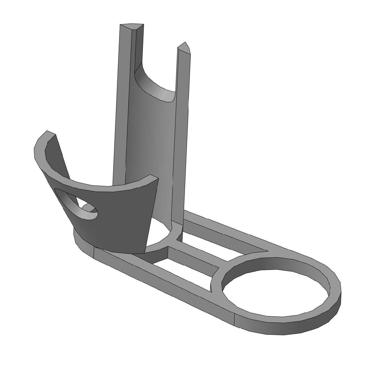 Suporte para aerografo para compressor