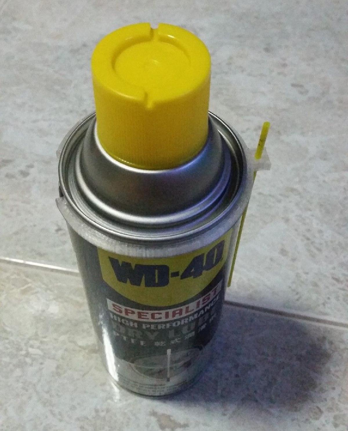 WD 40 360ml suporte de palha de lata
