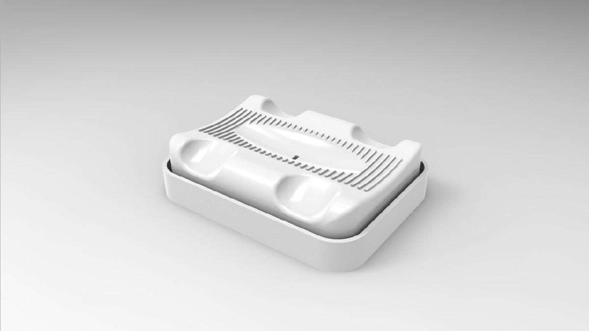 Suporte de Sabao Ergonomico