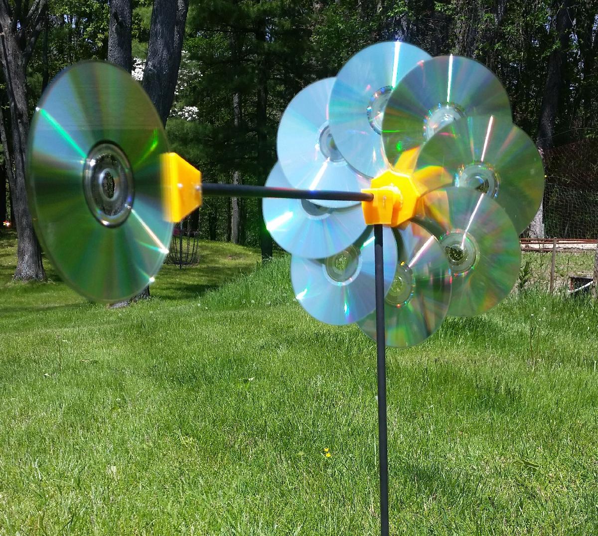 Moinho de vento de quintal