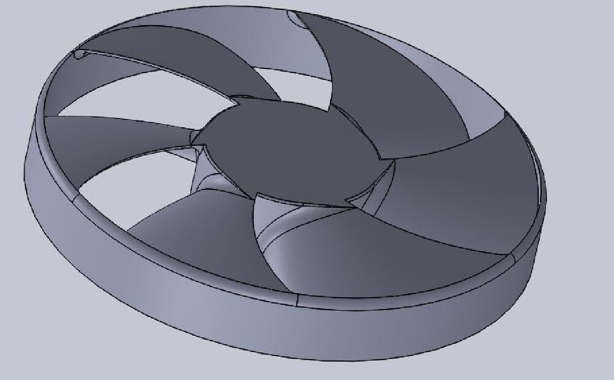 substituicao de laminas para ventilador de 120mm AirPresure
