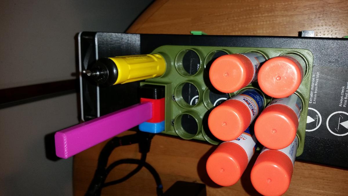 Suporte para bastao de cola para Wanhao Duplicator i3 / Monoprice Maker Select