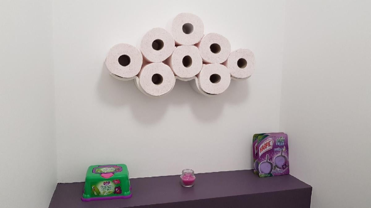 Armazenamento de Papel Higienico
