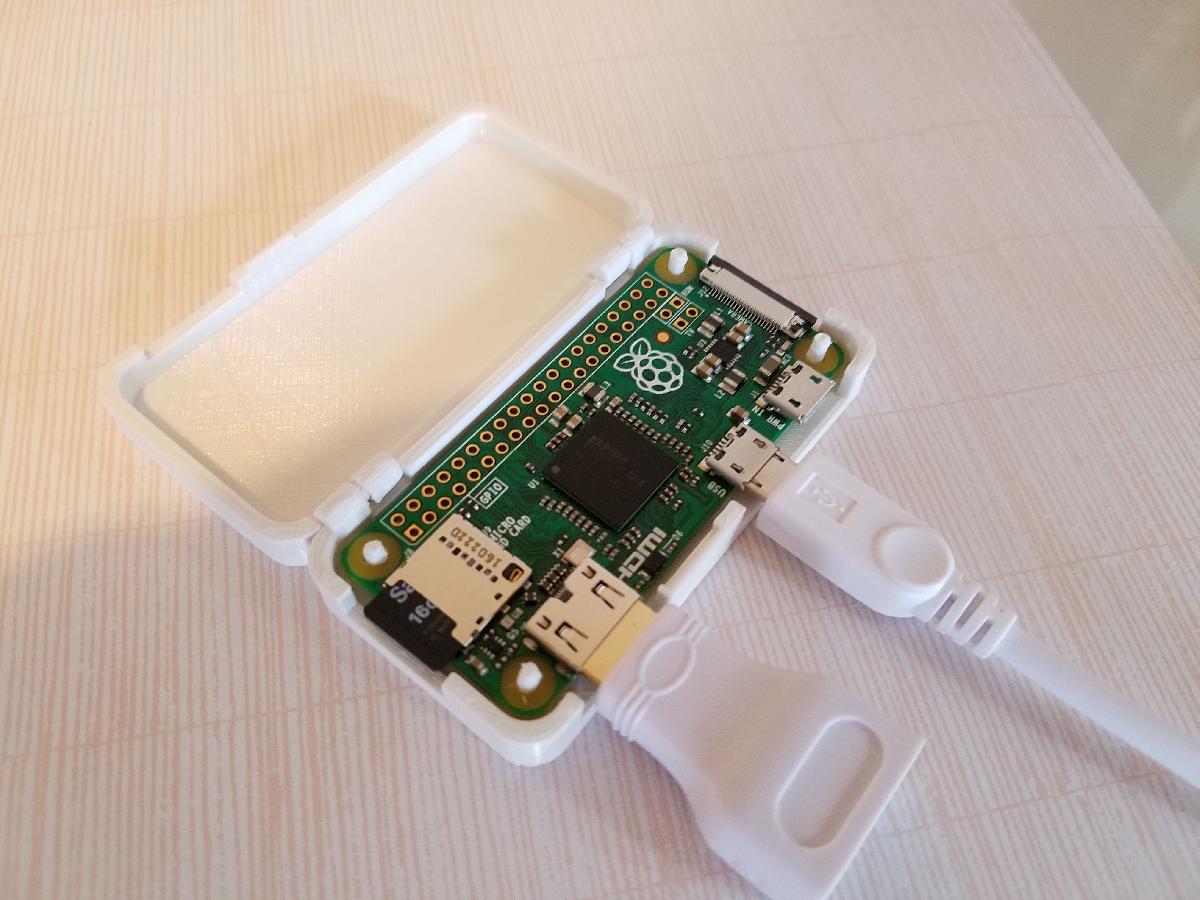 One Piece Raspberry Pi Zero + Camera Case (com GPIO)