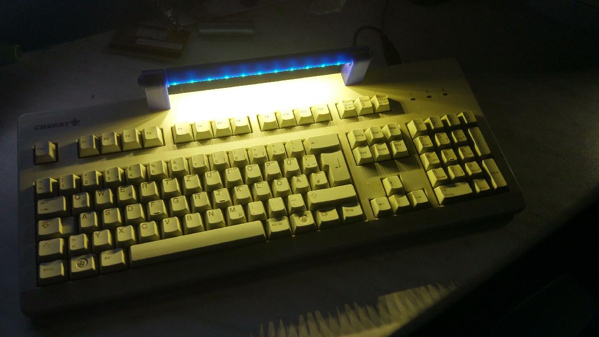 Lampada de teclado LED