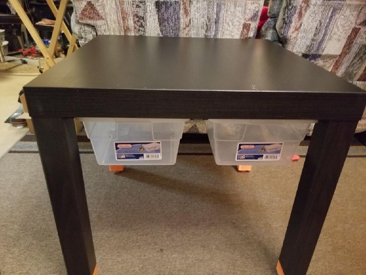 Falta Suporte de Gaveta de Mesa para Recipiente Sterilite 6Qt