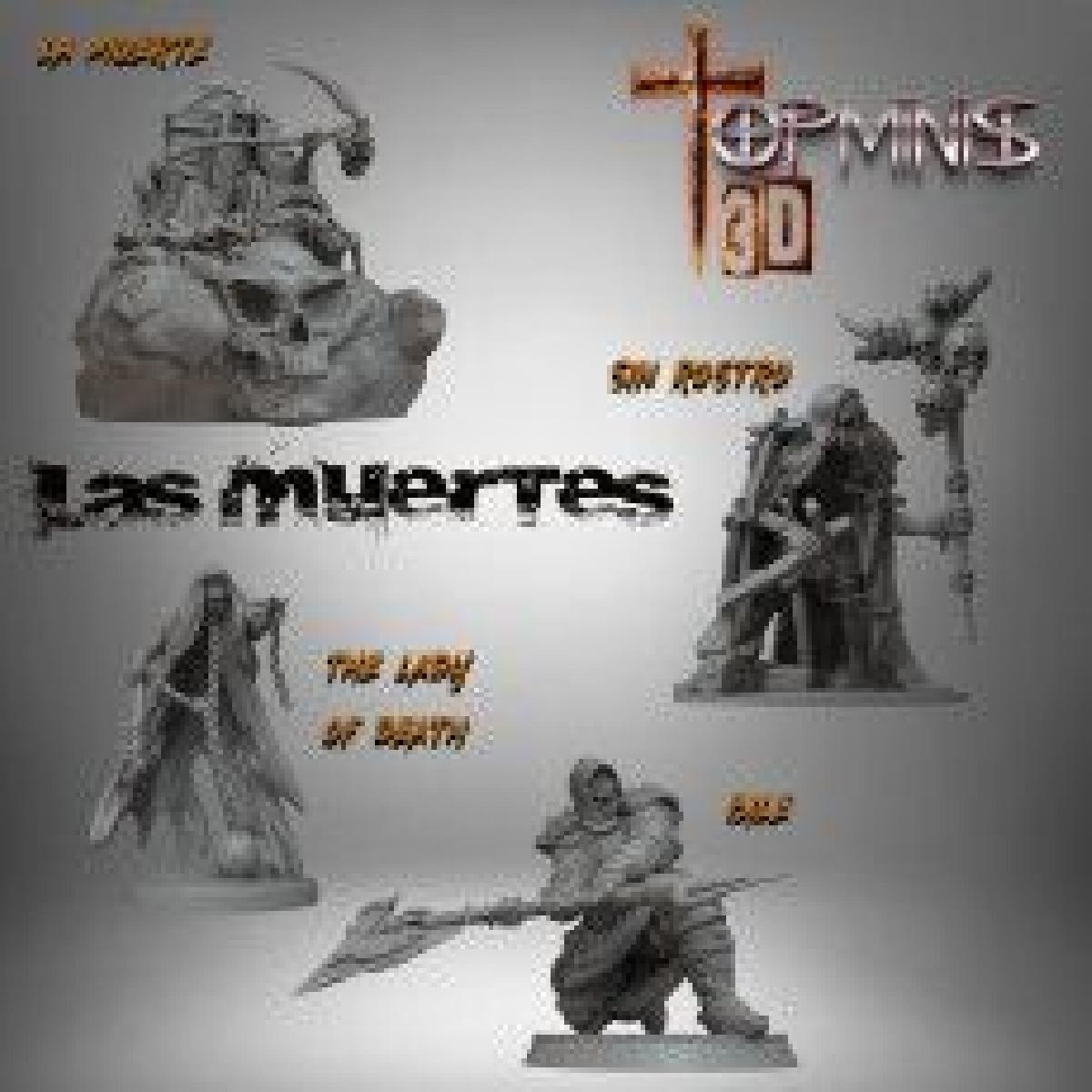 MUERTES ESQUELETOS PARA JUEGOS DE ROL