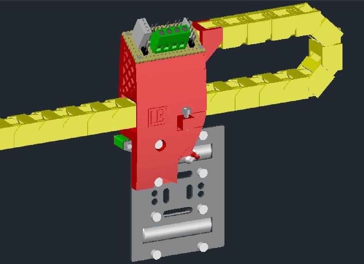 Extremidade do Extrusor