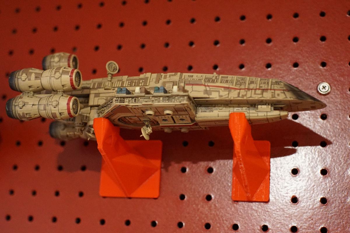 Expositor de Placa para C ROC Cruiser de Miniaturas X Wing