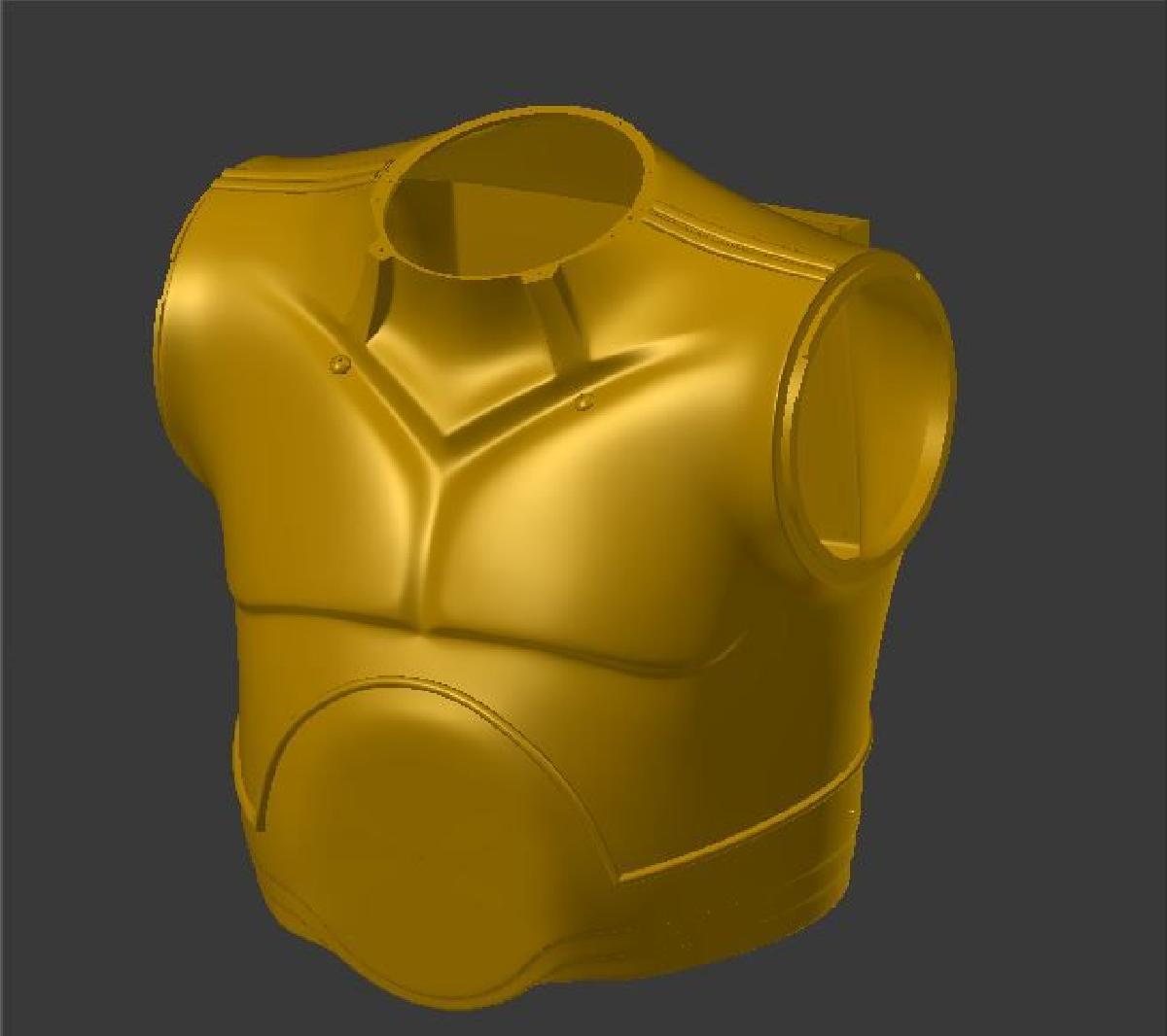 Versao 2 do Torso do C3PO
