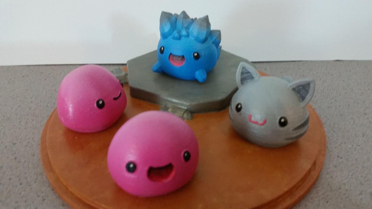 Slime Rancher   Slime Rosa, Slime Tabby e Rock Slime