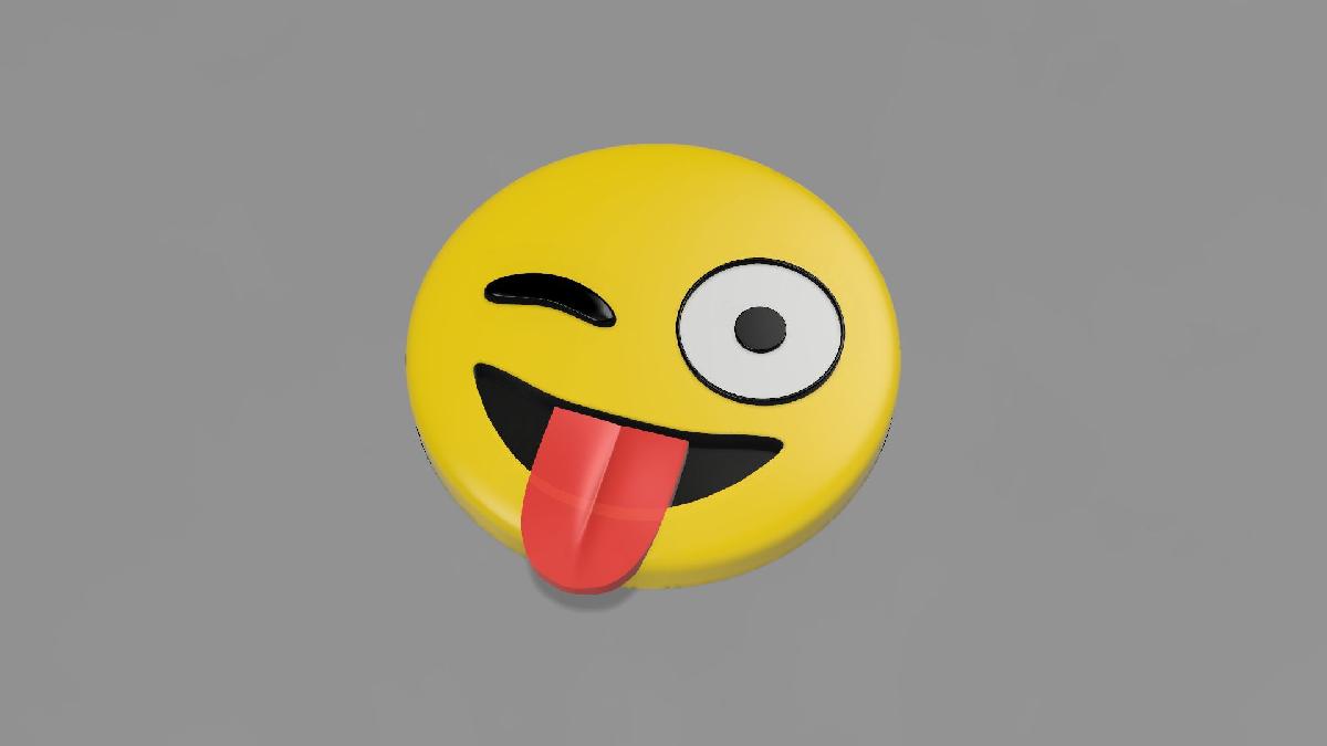 Emoji de lingua de fora