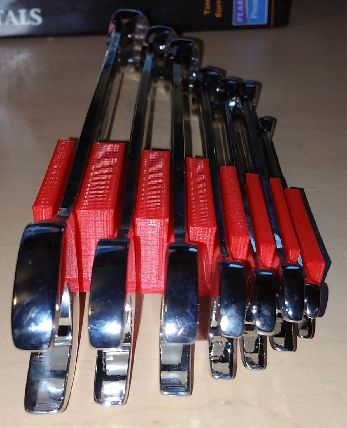 Organizador de Chaves de Grifo   Padrao SAE   7 Pecas