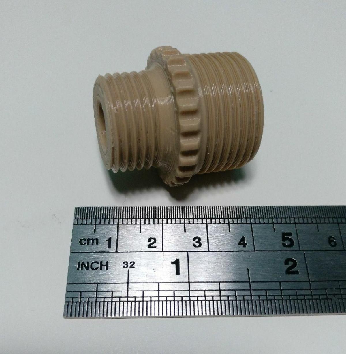 Reducao Macho de Mamilo 1/2 14(BSP) para 3/4 14(BSP)