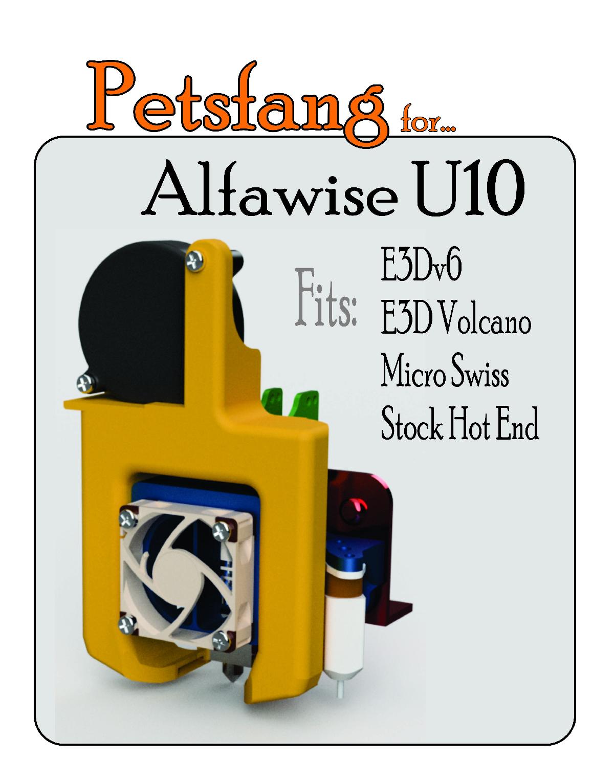 Duto Petsfang para Alfawise U10
