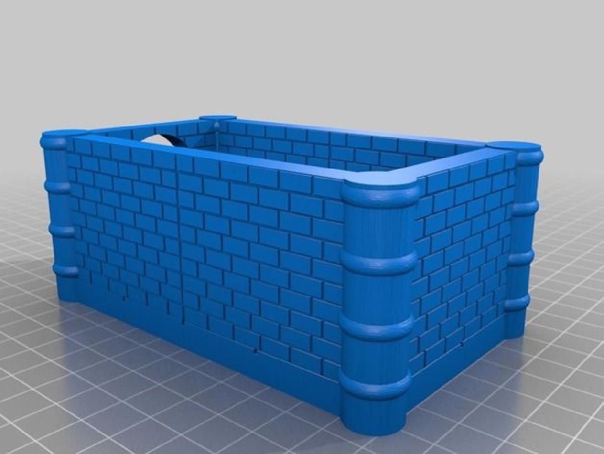 Azulejo de Pedra para Construcao RPG 2x4 (Azulejos EP)