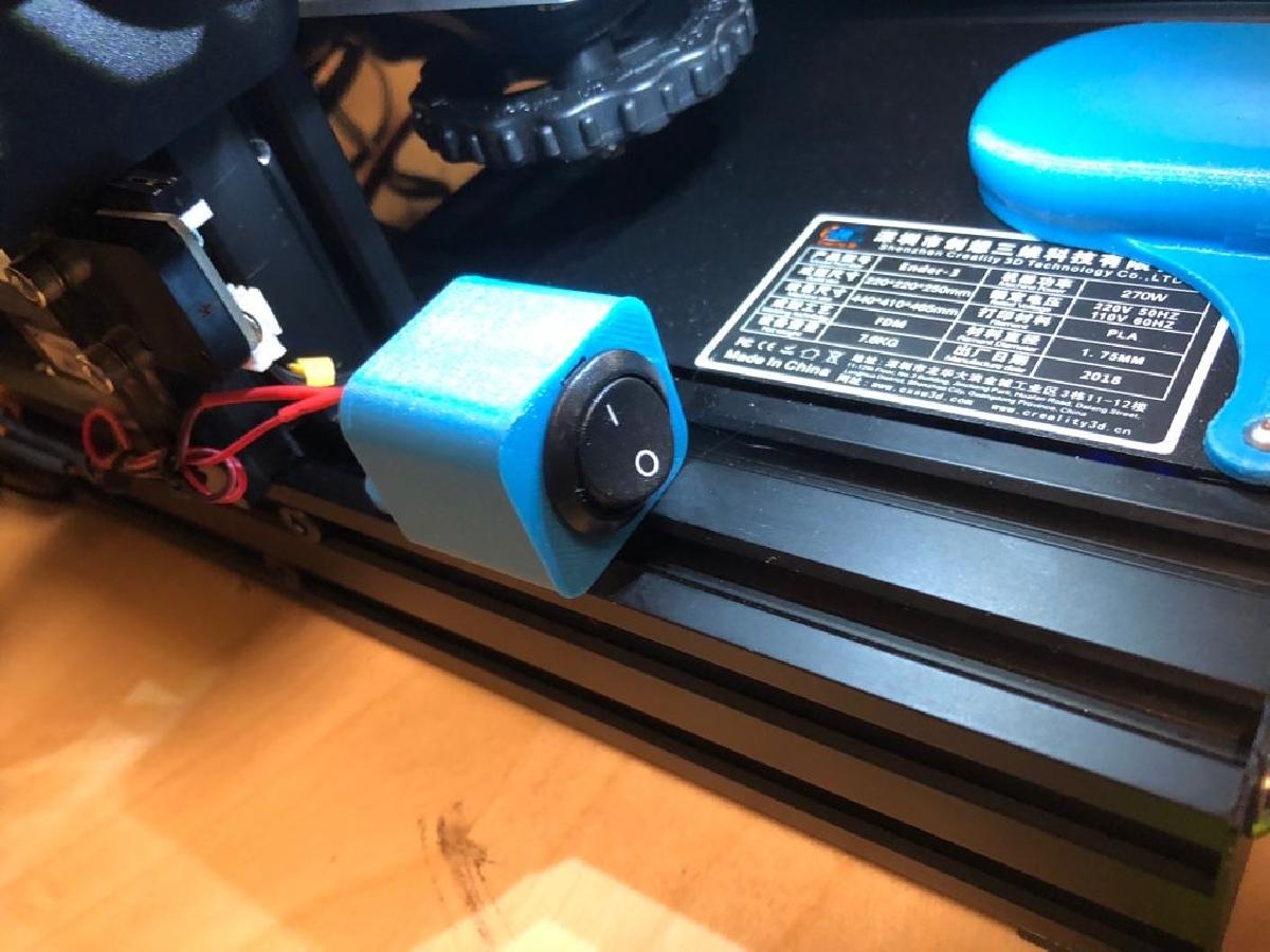 Habitacao para interruptor eletrico