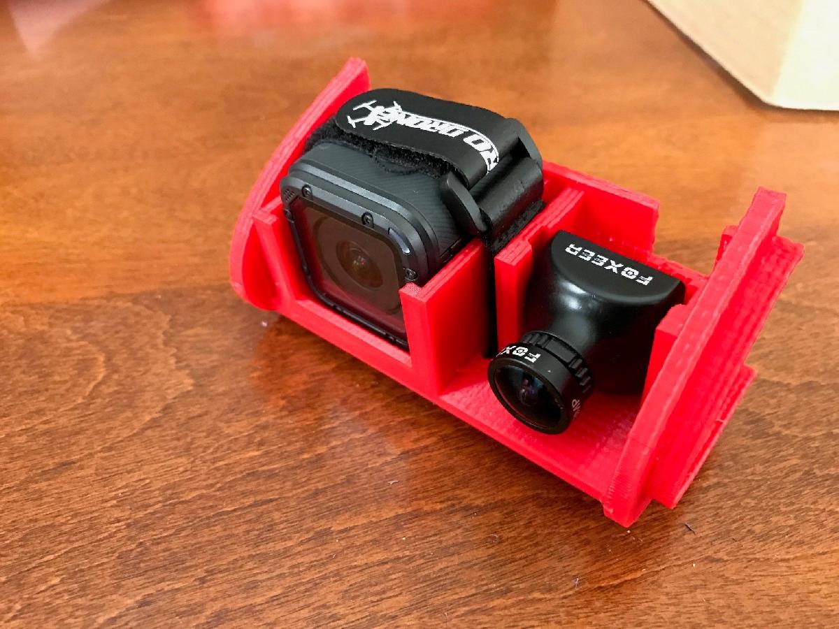 Suporte de Camera Lateral para Asa FPV