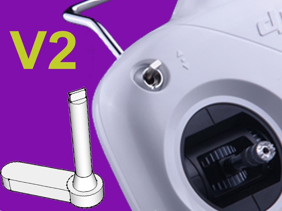 Alavanca de Controle de Inclinacao V2 DJI Phantom