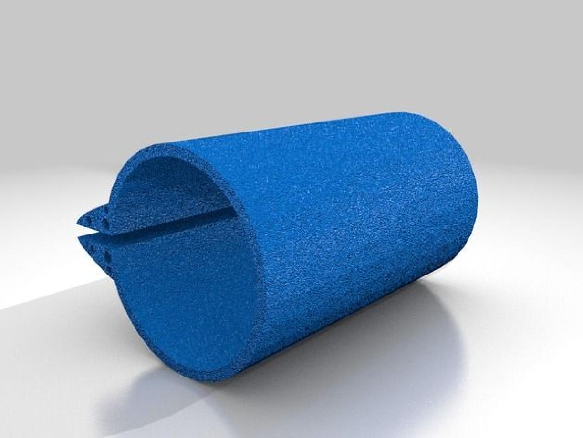 Conector de Tubo com Furos para Parafuso