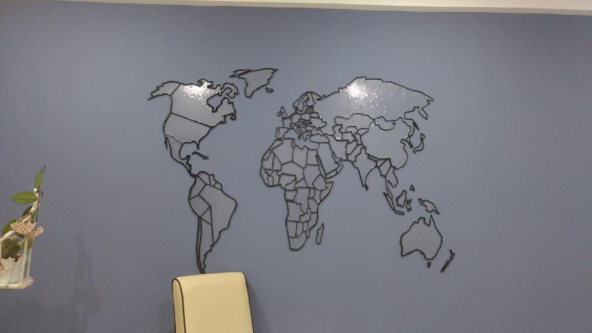 Mapa Mundi de Parede