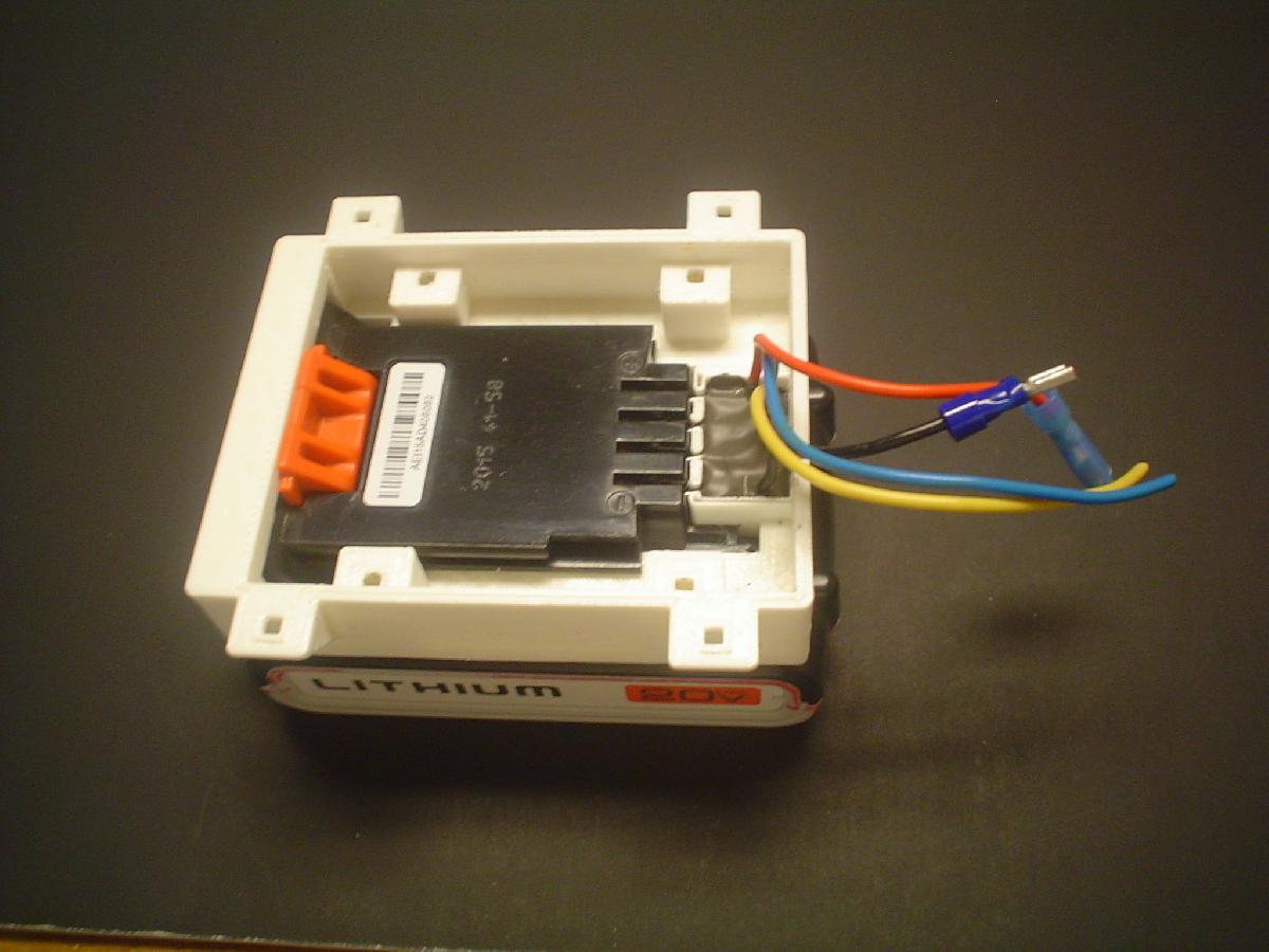 Adaptador para baterias de ion de litio Black&Decker