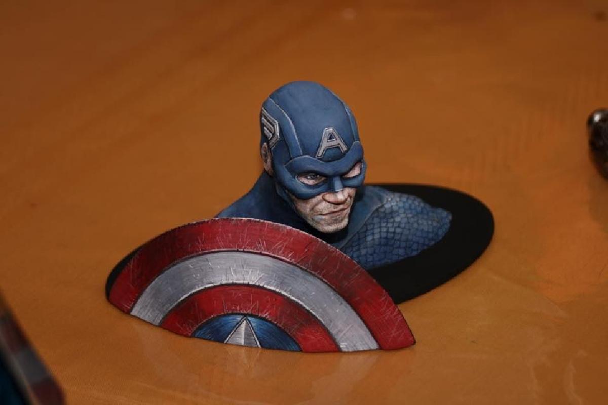 Busto do Capitao America