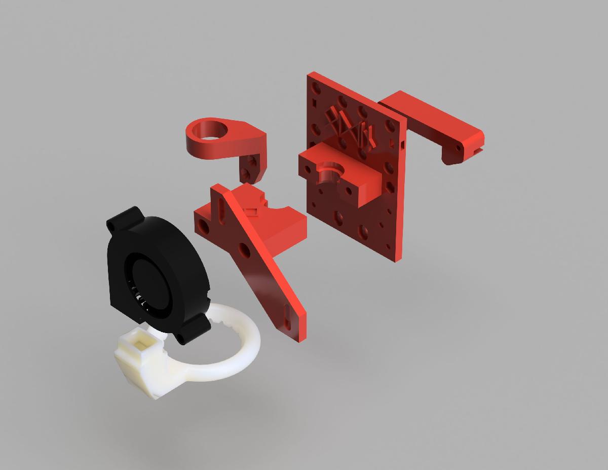 Carroca Modular X V4 *MELHOR* Anet A8 E3D V6 Bowden