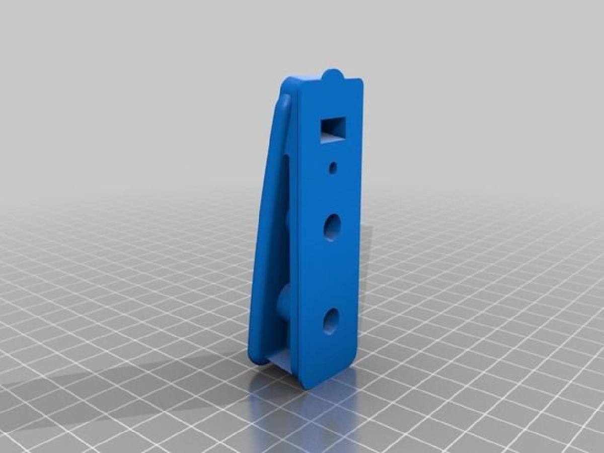 Placa de fundo do magazine scar H de airsoft para mid caps da vfc (fixacao por parafuso)