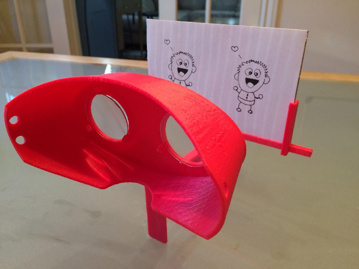 Visualizador de Estereograma de Cartao Postal 3D
