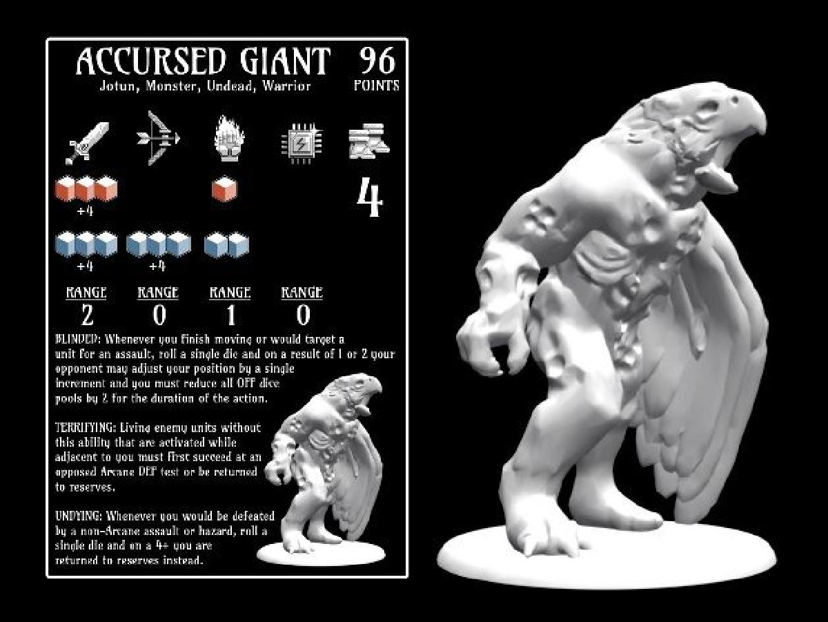 Gigante Amaldicoado (escala 18mm)