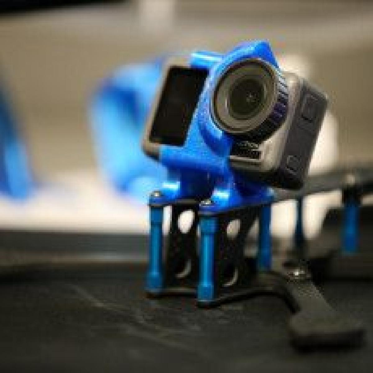 Suportes de 10°, 25° e 35° para DJI Osmo Action para iFlight XL5
