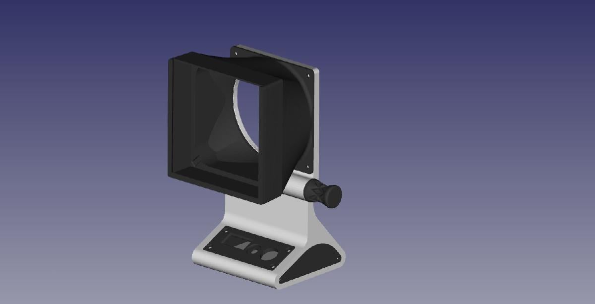 Extrator de Fumaca de Solda com Controle Eletronico