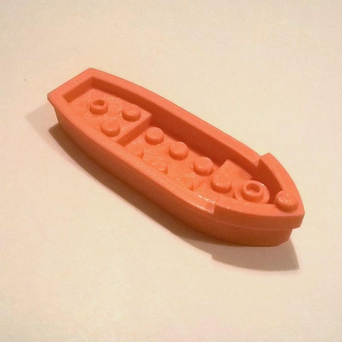 Barco pequeno para Minifig