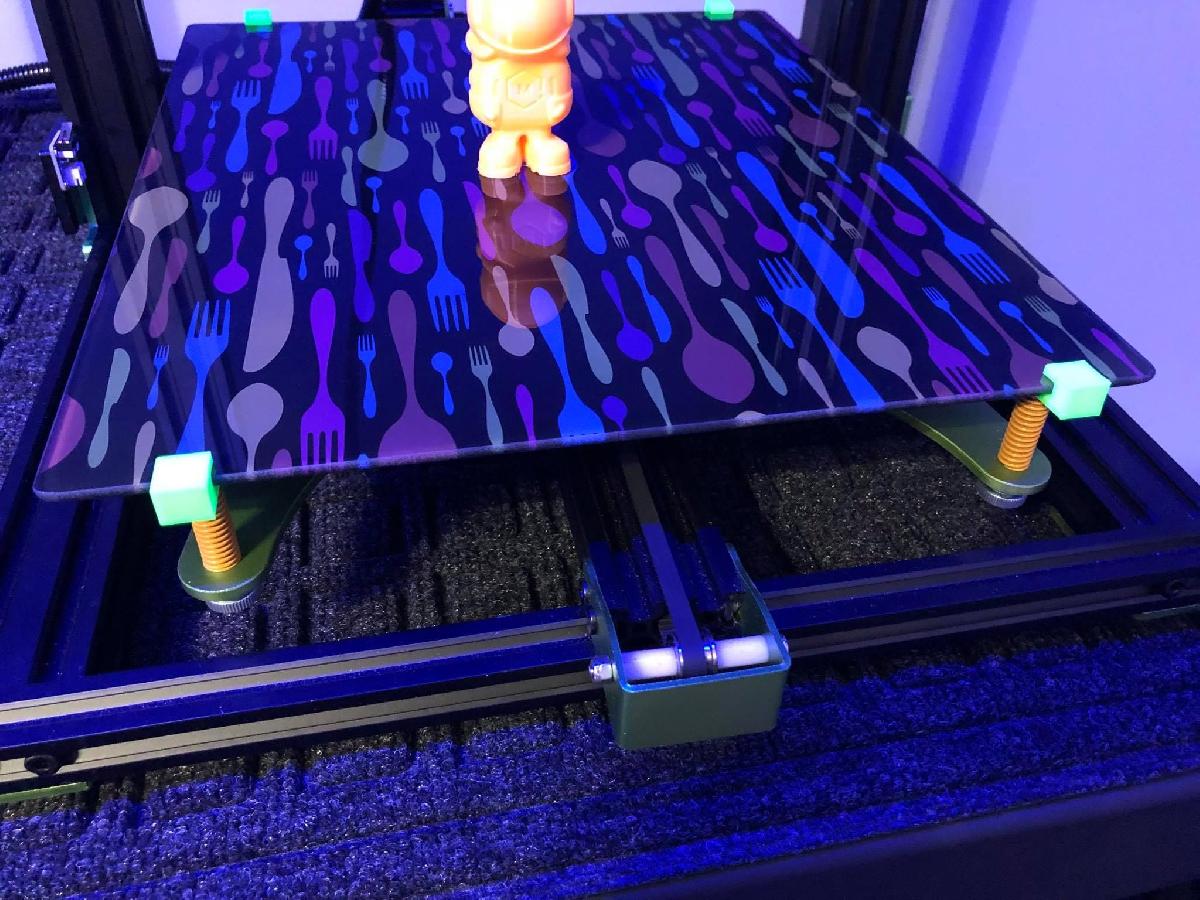 Clipes de reparo para cama quebrada Tevo Tornado do Alek Cap